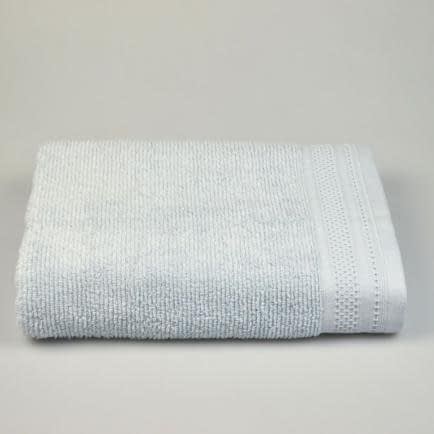 Фото -Полотенце махровое Home Line "Microcotton" (голубое), 68х127см 126268