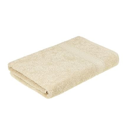 Фото -Рушник махровий бордюрний 70х140см (кремовий) 181821