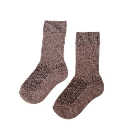 Фото -Шкарпетки дитячі коричневі 18-20 (7-8 років) 180322