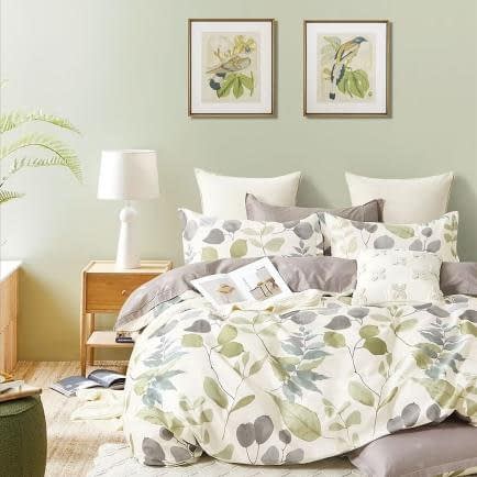 Фото -Сімейний комплект постільної білизни Home Line "ПРИРОДНЕ ЛИСТЯ" 176155