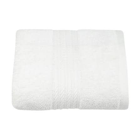 Фото -Рушник махровий "Спіраль" (білий) 50х70см 153835