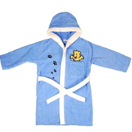 Фото -Халат махровий дитячий (синій) 12-14 років 123945