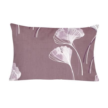 Фото -Наволочка бязева Home Line "Гінго білоба" (ліловий) 50х70см 165365