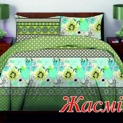 Фото -Полуторный комплект постельного белья Home Line "Жасмин" 50х70 (кейс) 122949