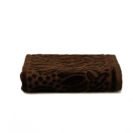 Рушник махровий Shamrock "Iola" (темно-коричневий), 50х90см 94555
