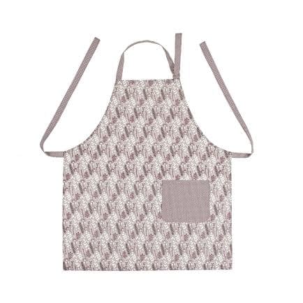 Фото -Фартух з регульованою зав'язкою полупанама "Цвітіння трав/Крапки" (ліловий) 180881