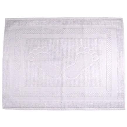 Фото -Рушник (килимок) махровий Home Line "Ніжки" (кремовий), 50х70см 122655