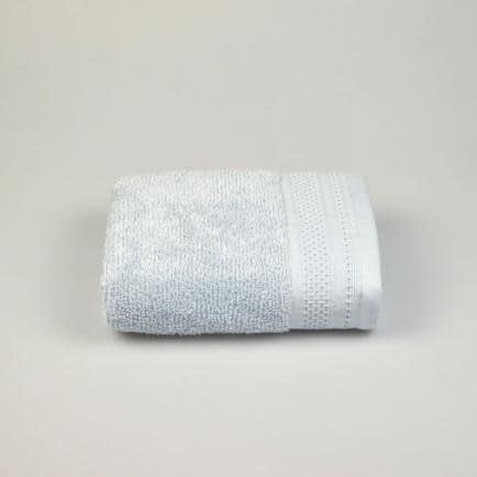 Фото -Рушник махровий Home Line "Microcotton" (блакитний), 50х85см 126263