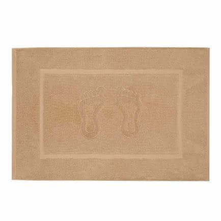 Фото -Килимок махровий для ніг 50х70см кавовий 196569