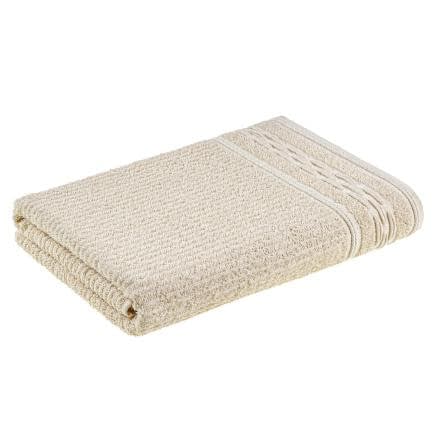 Фото -Махровий рушник LINEN натуральний бежевий 70х130см 189569