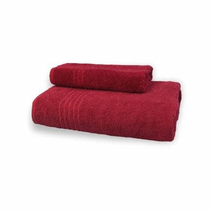 Фото -Рушник махровий Home Line (бордовий), 50х90см 140177