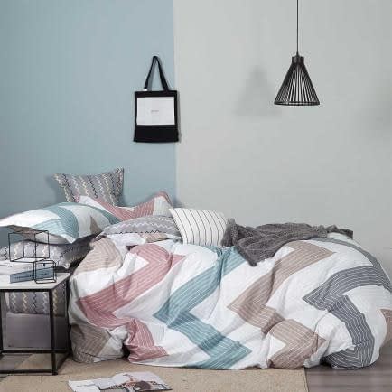 Фото -Півтораспальний комплект постільної білизни Home Line "Зігзаго"154547