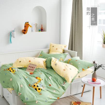 Фото -Полуторный комплект постельного белья Home Line "Веселые жирафы" 152378
