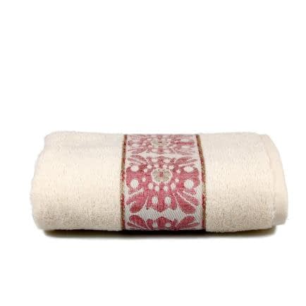 Фото -Рушник махровий Home Line "Oriental" (кремовий), 50х90см 110519