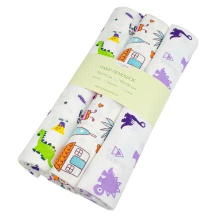 Фото -Набір муслінових пелюшок 3 шт. 75х110см 155979