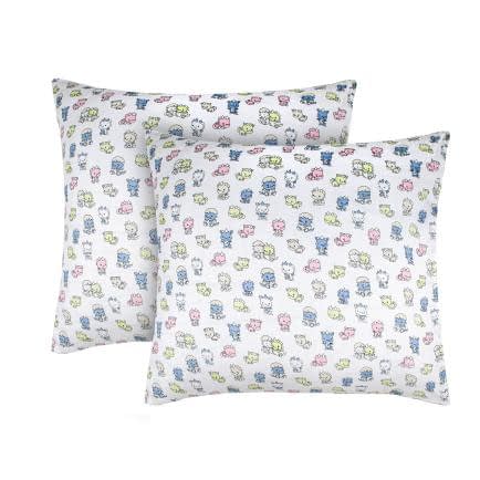 Фото -Наволочки дитячі бязеві (2шт.) Дракончики блакитно-салатові 60х60 193123