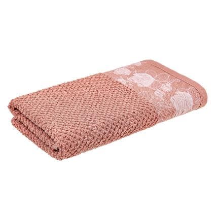 Фото -Рушник махровий "Адель" 50х90см (теракотовий) 187622