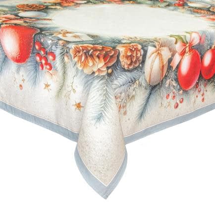 Фото -Скатертина HomeLine Різдвяний вечір 120х150см 190837