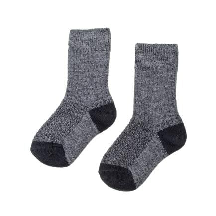 Фото -Шкарпетки дитячі сіро-чорні 18-20 (7-8 років) 180321
