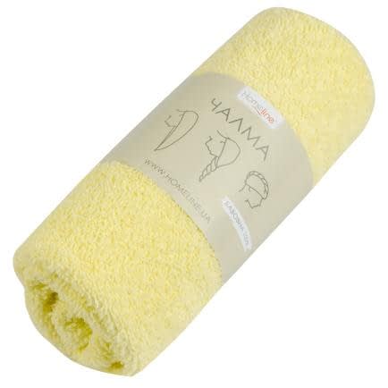 Фото -Чалма махрова "Сауна" (світло-жовтий) 157271