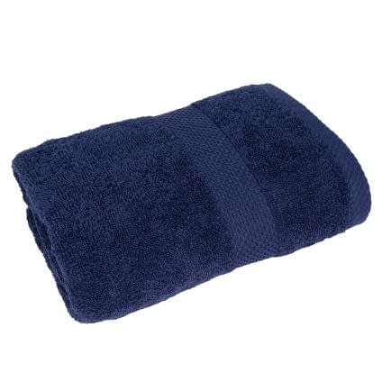 Фото -Махровое полотенце (темно-синій) 50х90см 161677