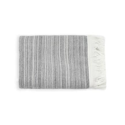 Фото -Рушник махрово-тканий "Еврідіка" (сіро-білий) 50х80см 153920