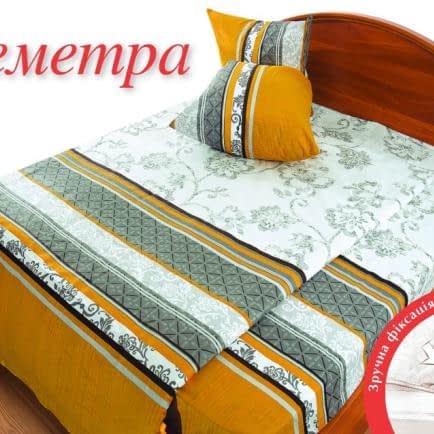 Фото -Евро комплект постельного белья Home Line "Деметра" 105744