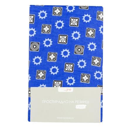 Фото -Простирадло сатин на резинці Home Line "Бранч" 90х200см 162463