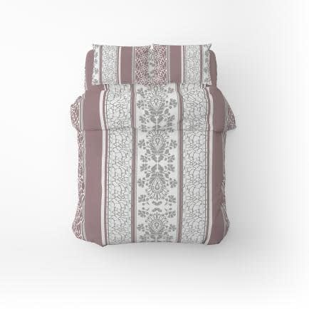 Фото -Півтораспальний комплект постільної білизни Home Line "Мармур" (бежевий) 50х70см (1 шт.) 156306