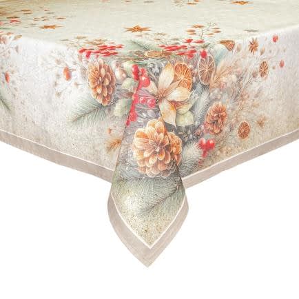 Фото -Скатертина HomeLine Цукати до Різдва 120х150см 190838