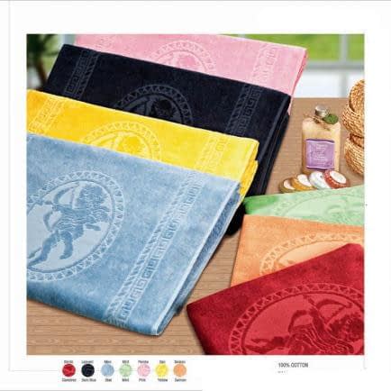 Фото -Рушник махровий Home Line "Ерос" (жовтий), 70х140см 56970