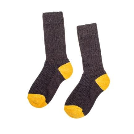 Фото -Шкарпетки дитячі чорно-жовті 22-24 (11-12 років) 180330
