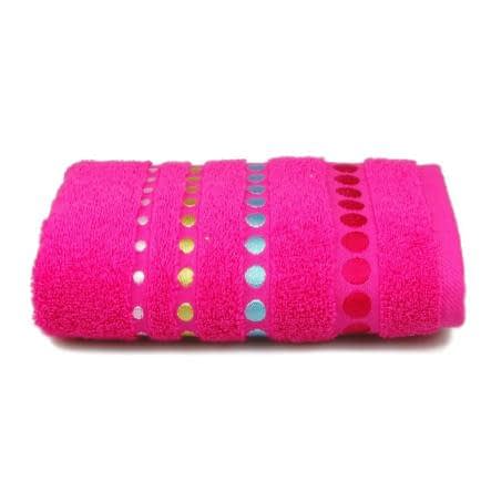 Фото -Рушник махровий Home Line "Pretty dots" (рожевий), 50х90см 105639