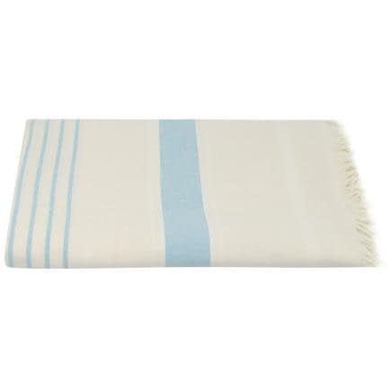 Фото -Рушник тканий "Пештемаль" (молочний) 90х150см 153899