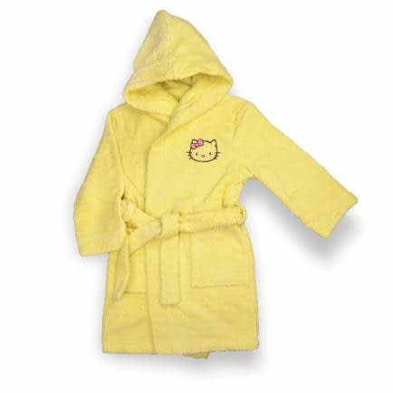 Фото -Халат махровий дитячий з вишивкою "Кітті" 5-6 років 143846