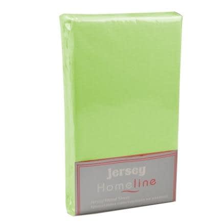Фото -Простирадло трикотажне на резинці Home Line (салатове) 90х200см 105415