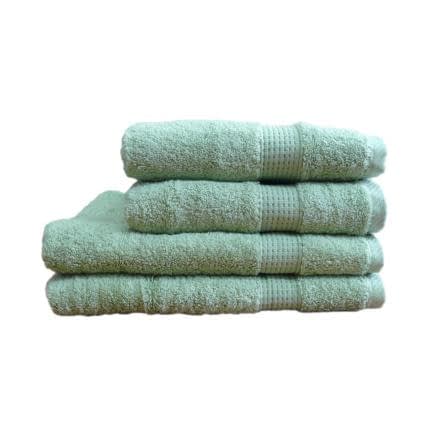 Фото -Рушник махровий Home Line "Нью-Йорк" (гороховий), 50х90см 97349