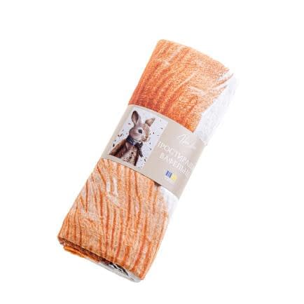 Фото -Простирадло вафельне Home Line Рудий заєць 145х215 193296