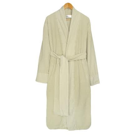 Фото -Халат махровий S (бежевий) 154697