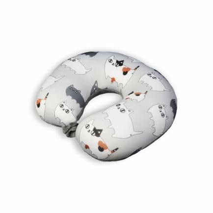 Фото -Подушка-рогалик дорожня Home Line "Киця" 30х30см 137061