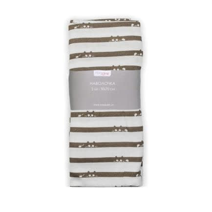 Фото -Набір трикотажних наволочок (2шт) "Киці на стрічці" 50х70см 150620