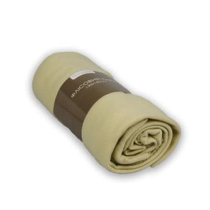 Фото -Плед флісовий "Полар" (кремовий) 130х160см 151413