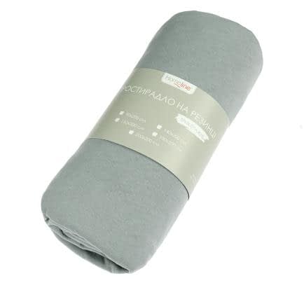 Фото -Простирадло трикотажне на резинці Home Line (сірий) 140х200см 161239