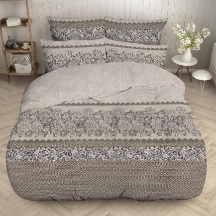 Фото -Двоспальний комплект постільної білизни Home Line "Аглая" 168388