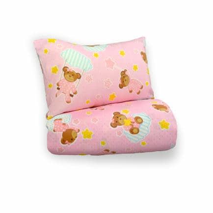 Фото -Детский комплект постельного белья Home Line "Мишки и звездочки" (розовый) 136449
