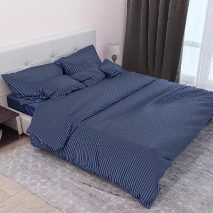 Фото -Півтораспальний комплект постільної білизни Home Line (синій) 162416