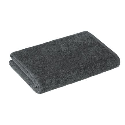 Фото -Рушник махровий 100х150см графітовий 196562