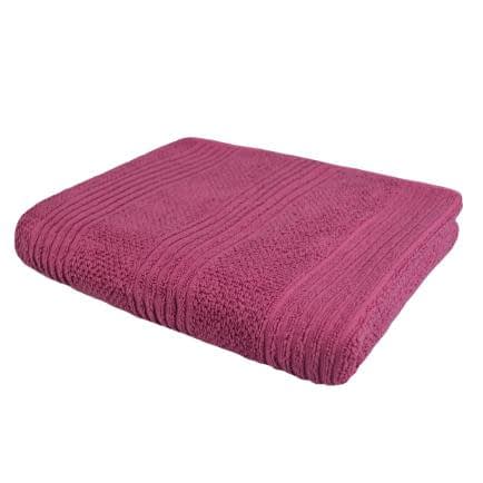 Фото -Рушник махровий Home Line "Verona" (фуксія), 70х130см 139508