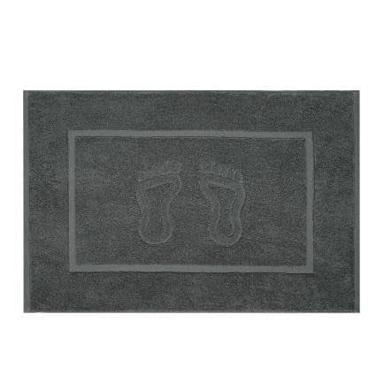 Фото -Килимок махровий для ніг 50х70см графітовий 196568