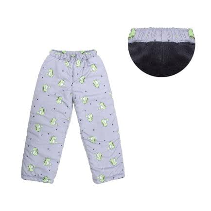 Фото -Штани зимові утеплені "Дракоша" сірі 98-104 (3-4 роки) 180338